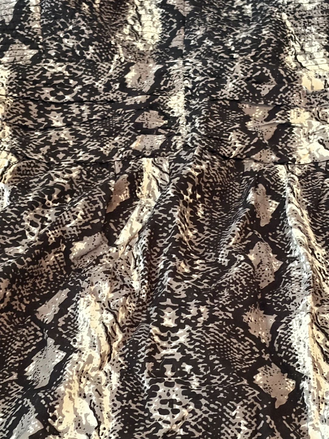 Abstract Print Strapless Dress - photo 3