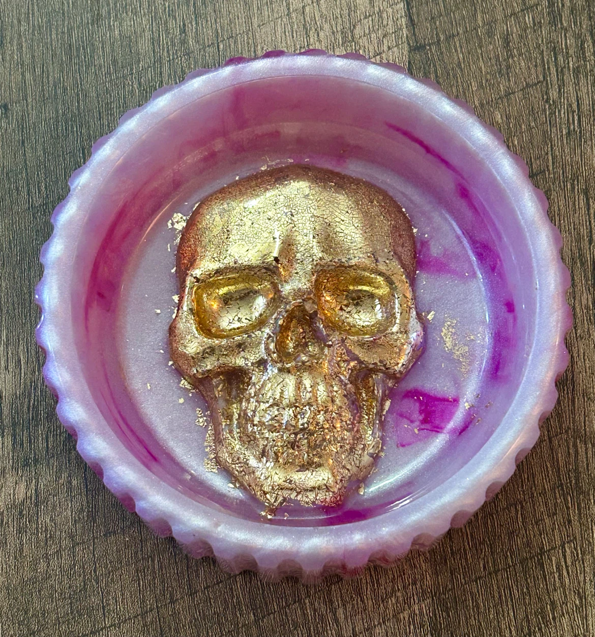 Handmade Resin Skull Trays - photo 5