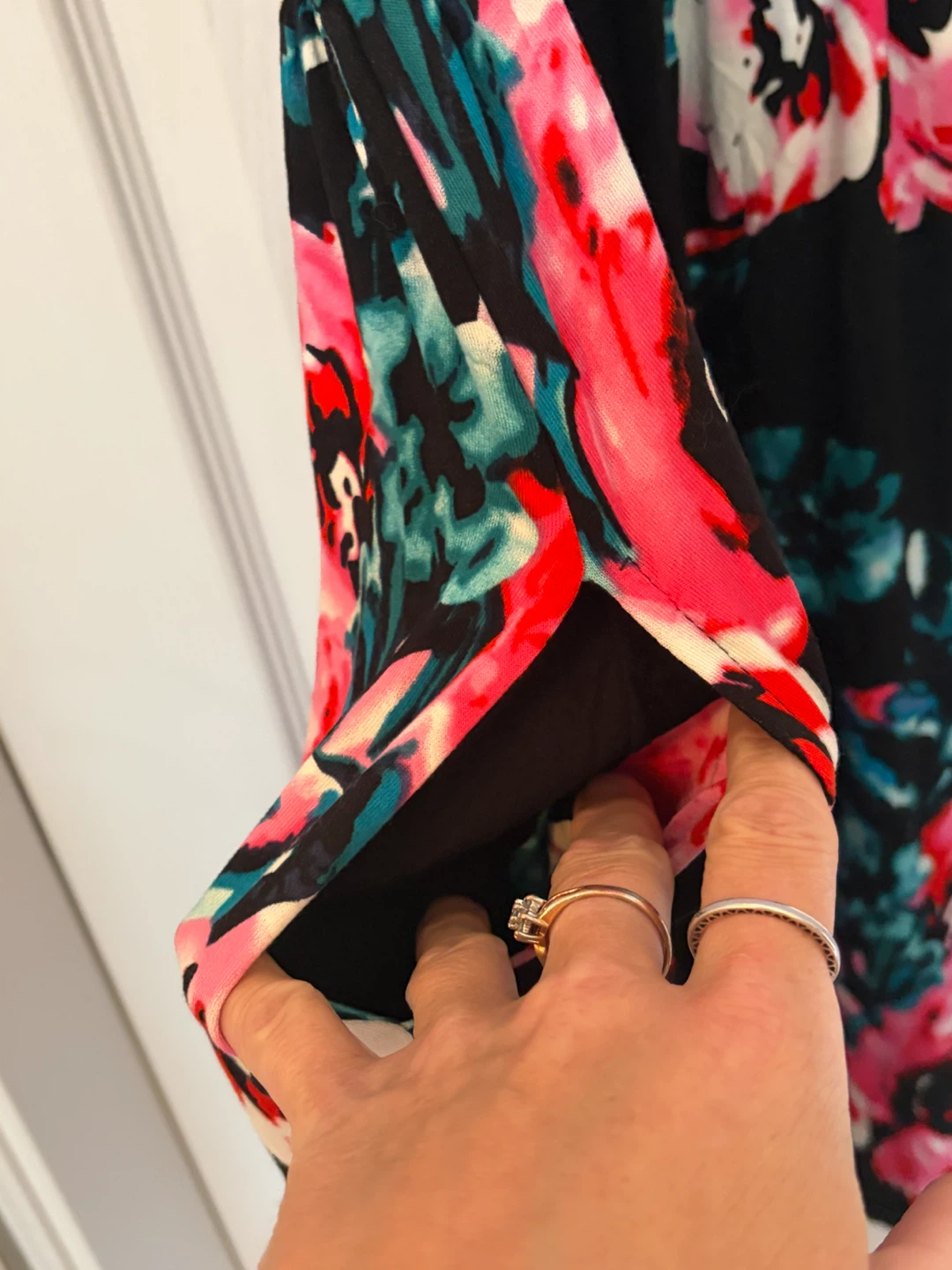 Black Floral Sleeveless Maxi Dress - photo 3