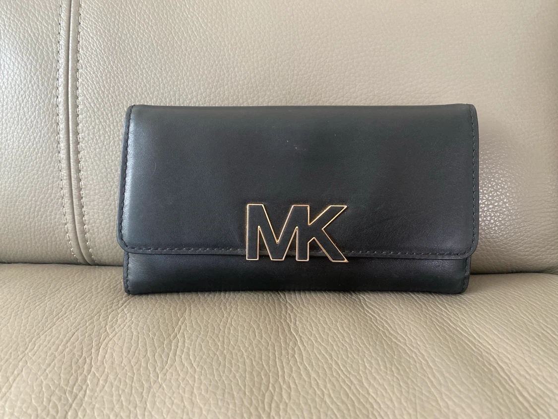 Michael Kors Black Leather Wallet