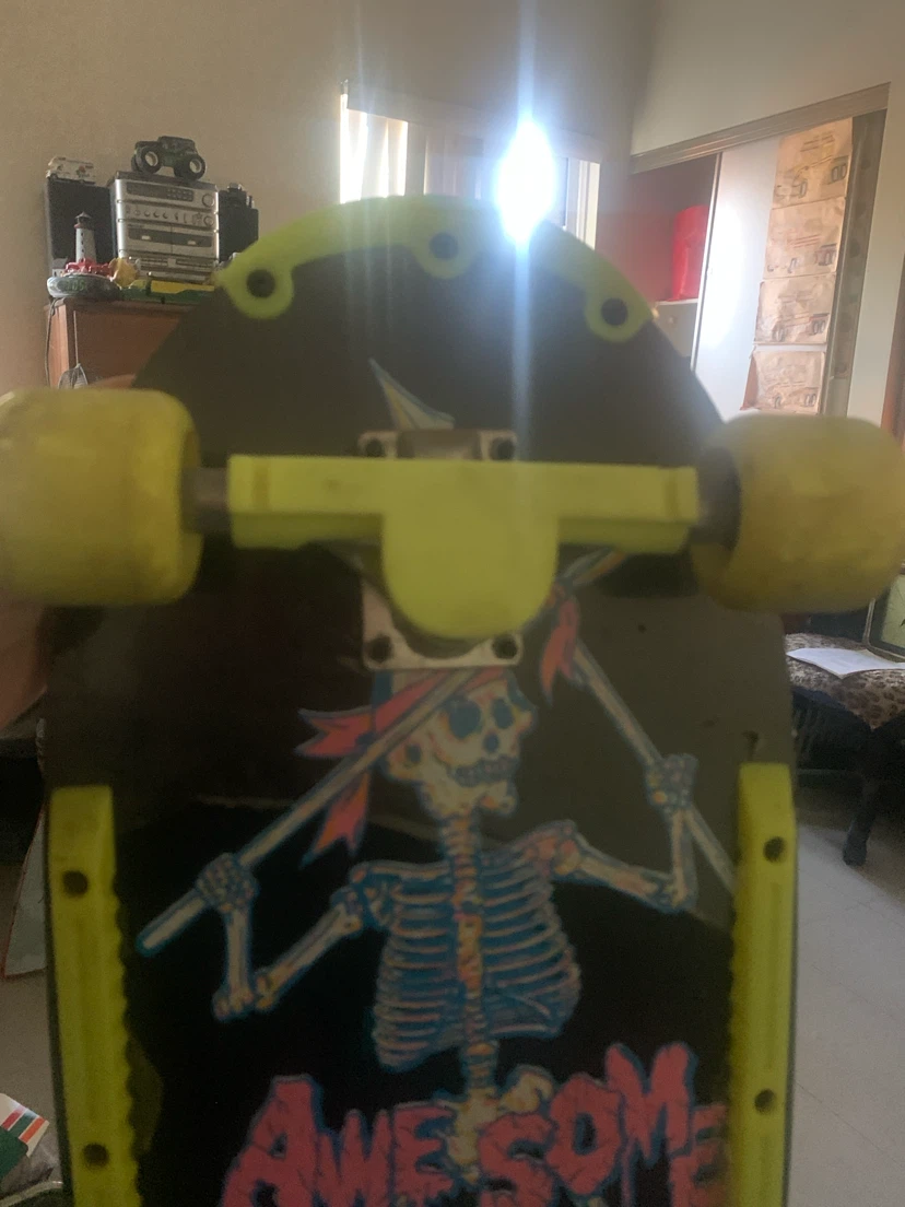 Awesome Skeleton Skateboard