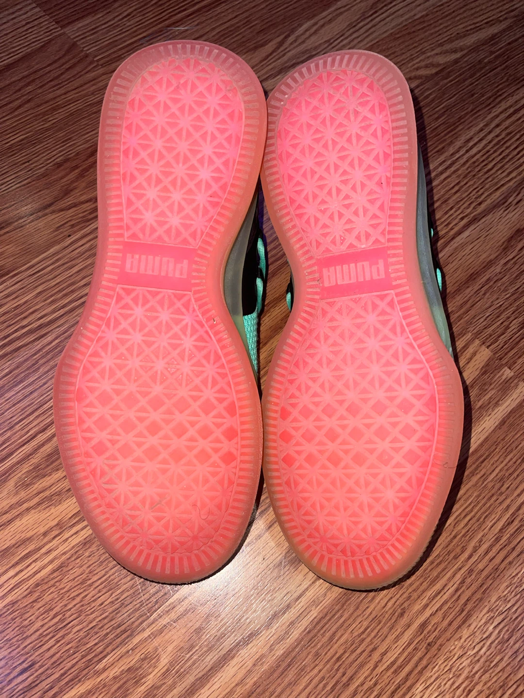 Puma Clyde court - Teal and Pink - photo 3