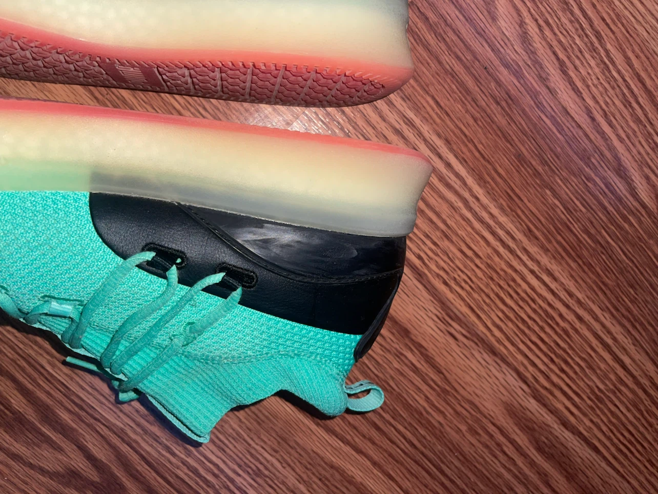 Puma Clyde court - Teal and Pink - photo 5