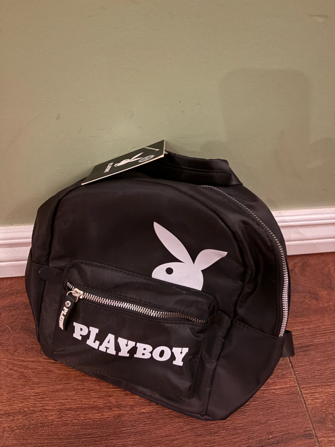 Playboy Bunny Mini Backpack - Black - photo 2