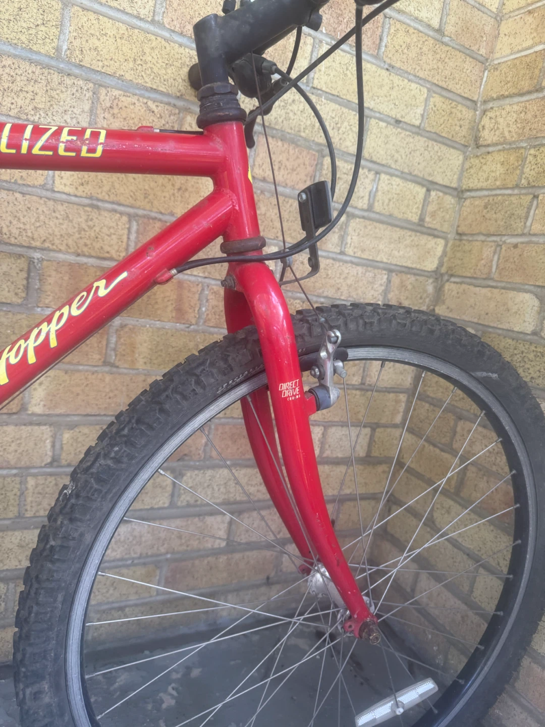 Red Specialized Rockhopper Mountain Bike - photo 3