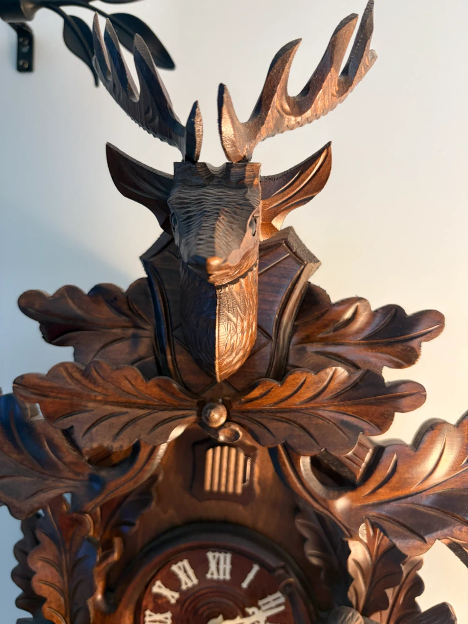 Black Forest Hunter Style German Cuckoo Clock - photo 3