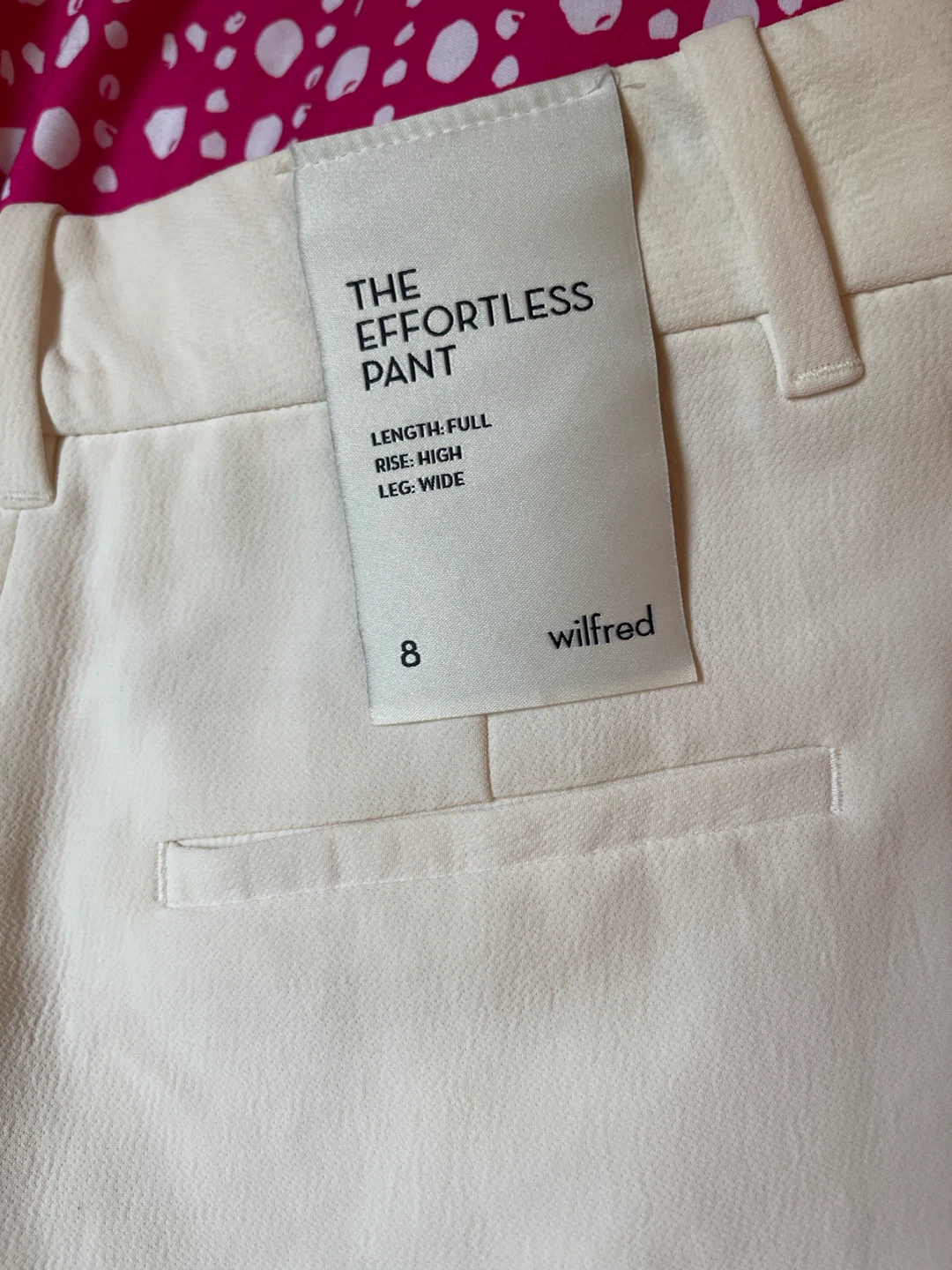 Wilfred The Effortless Pant - Cream Size 8 - photo 3
