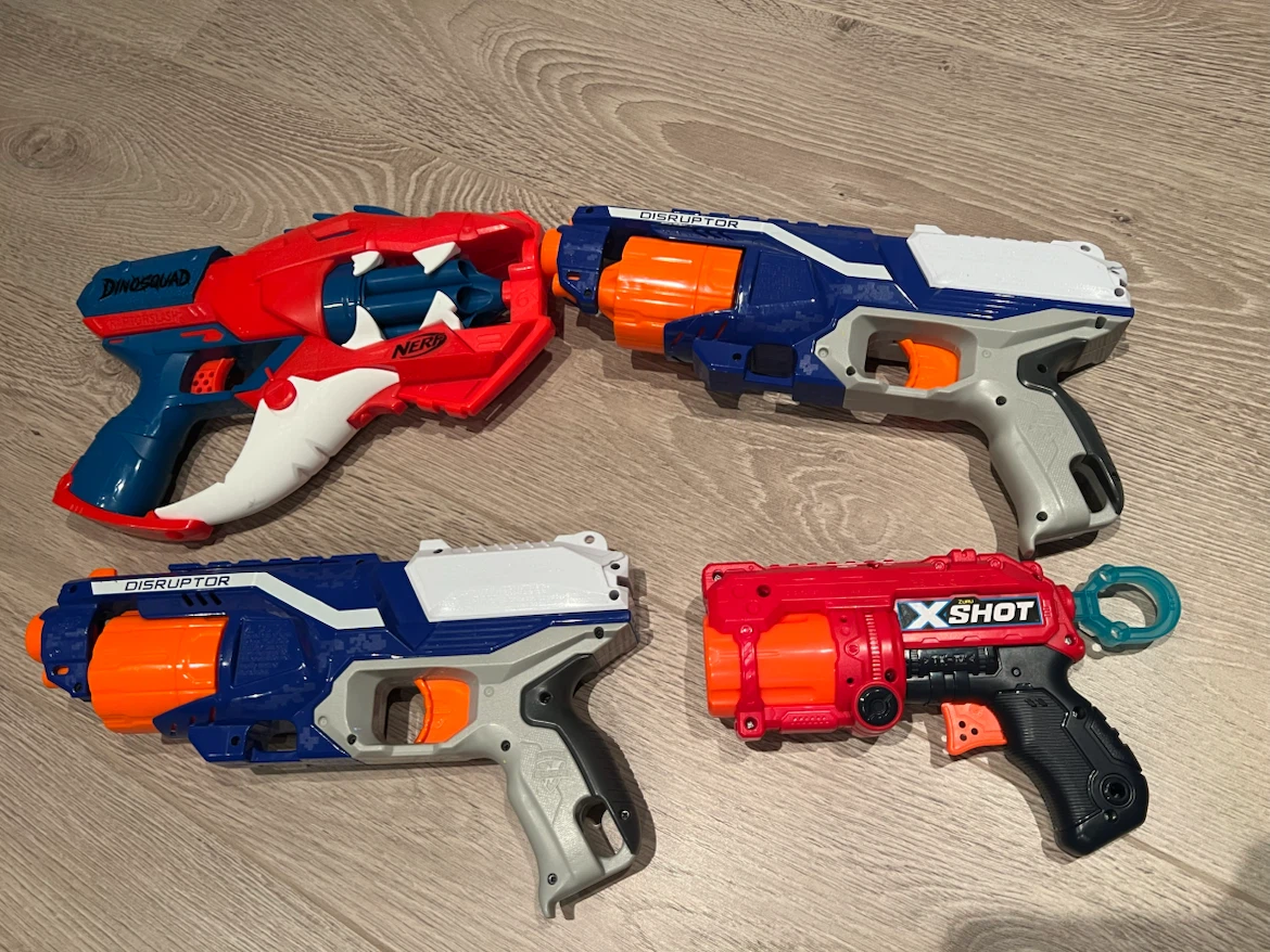 Nerf and X-Shot Toy Blasters Bundle