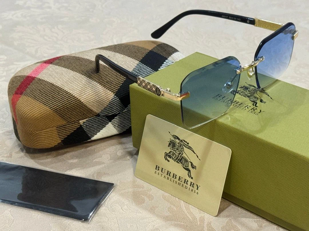 Burberry Rimless Sunglasses