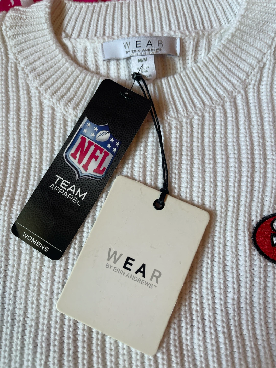 WEAR by Erin Andrews San Francisco 49ers Women's Sweater - photo 3