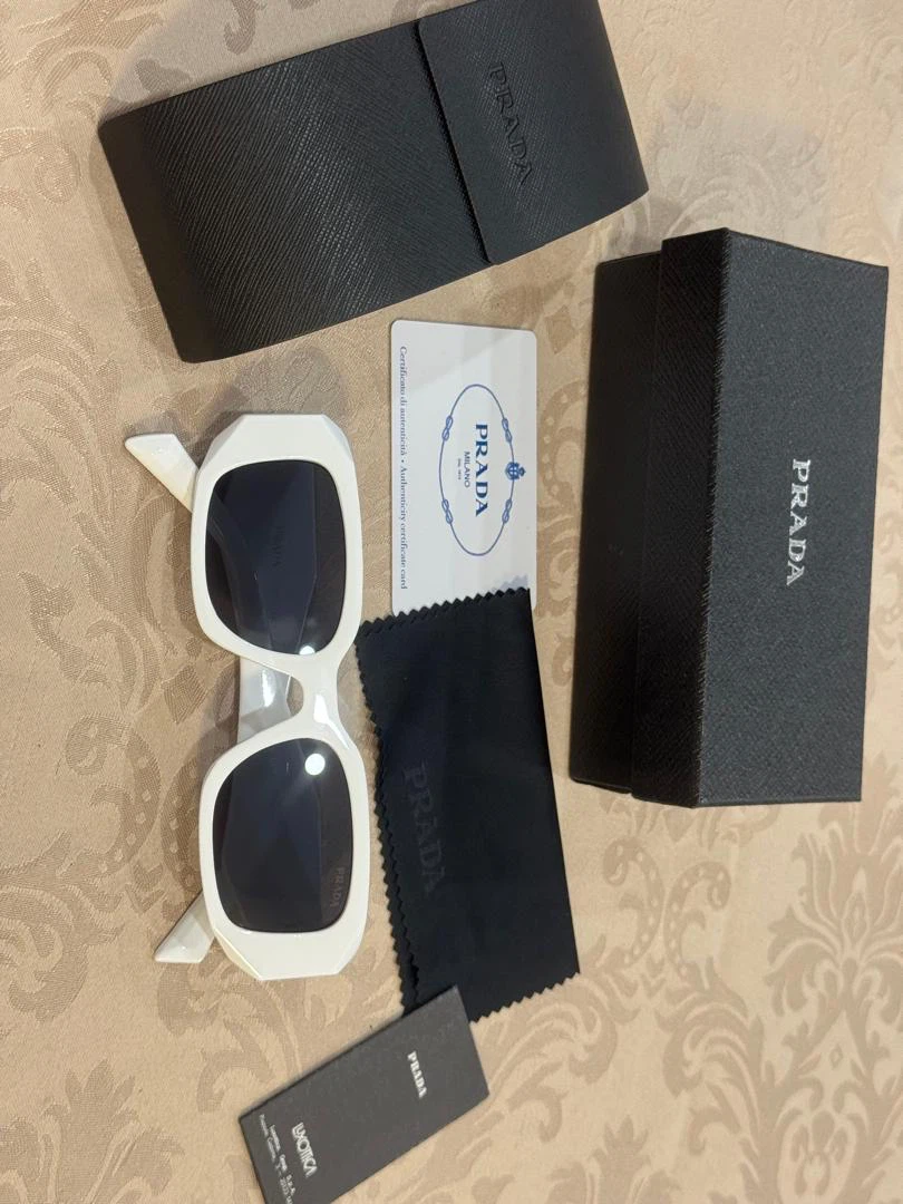 Prada White Sunglasses - photo 3