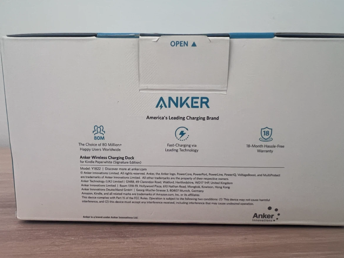 Anker Wireless Charging Dock for Kindle Paperwhite - photo 3