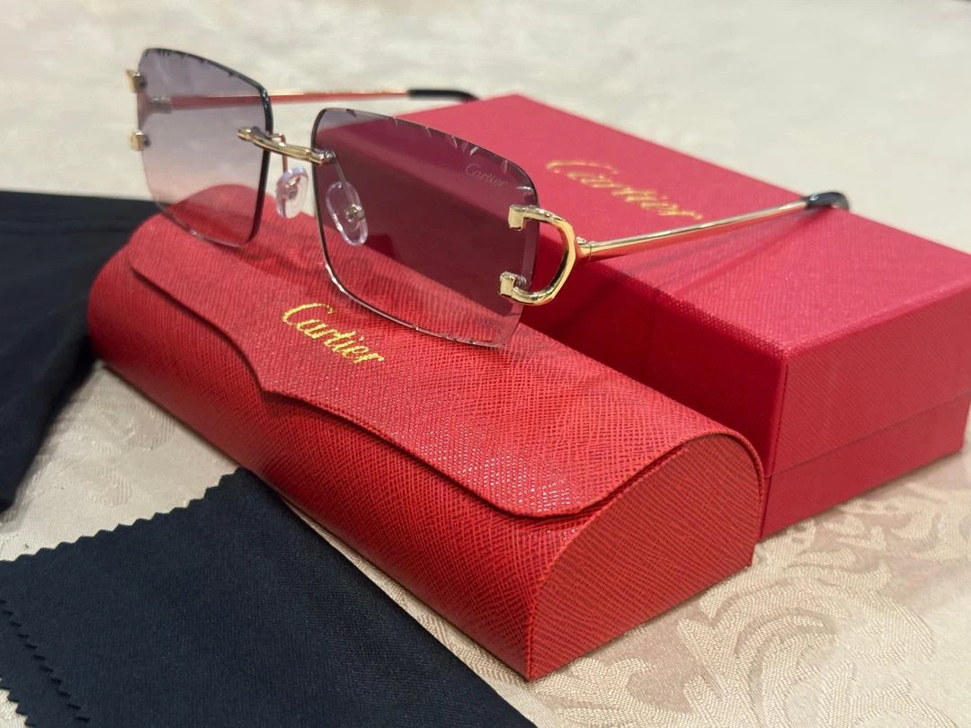 Cartier Rimless Sunglasses