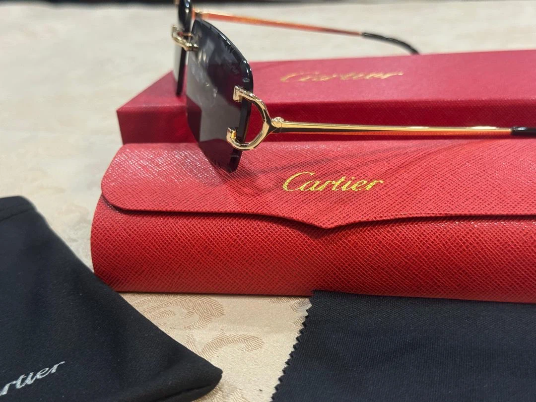 Cartier Sunglasses with Case and Box - photo 2