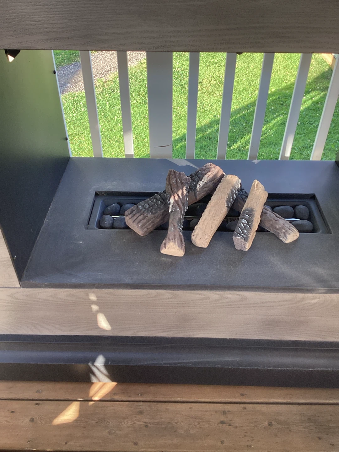 Hampton Bay Outdoor Fireplace - photo 2
