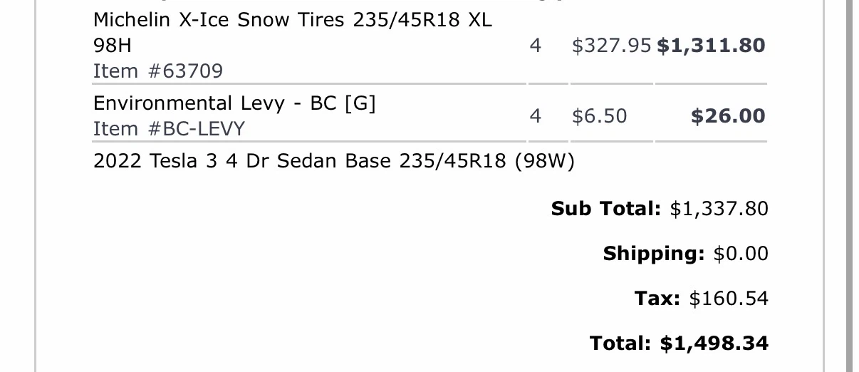 Michelin X-Ice Snow Tires 235/45R18 XL 98H – Set of 4 - photo 2