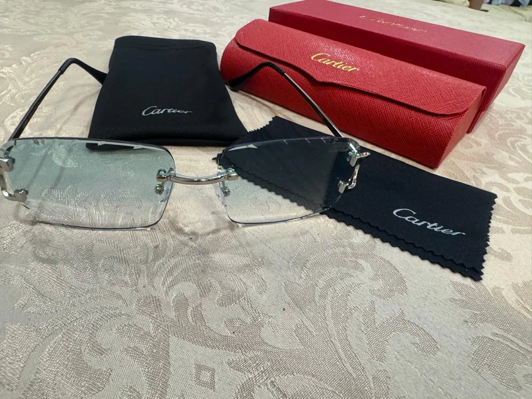 Cartier Rimless Sunglasses