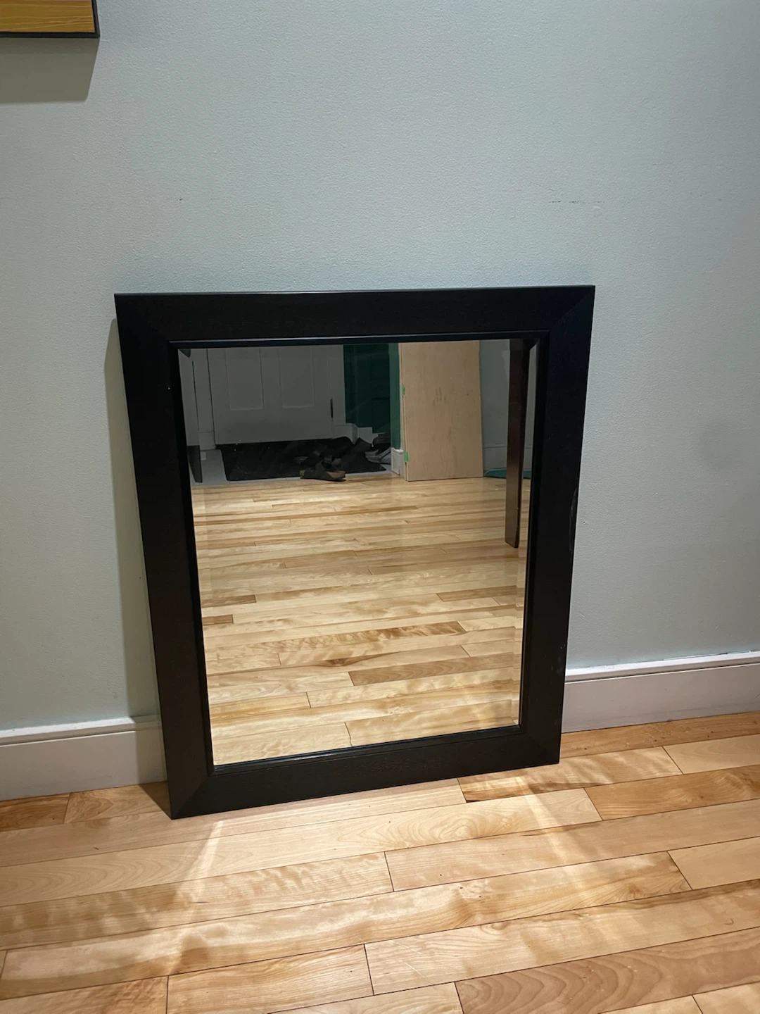 Black Framed Mirror