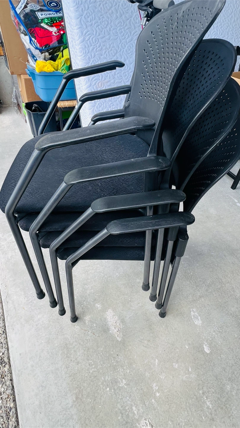 Stacking Office Chairs - photo 4