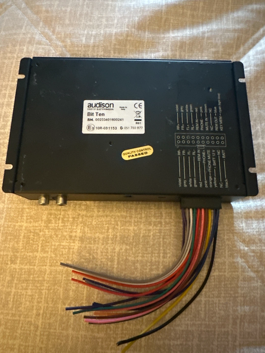 Audison bit Ten Signal Interface Processor - photo 2
