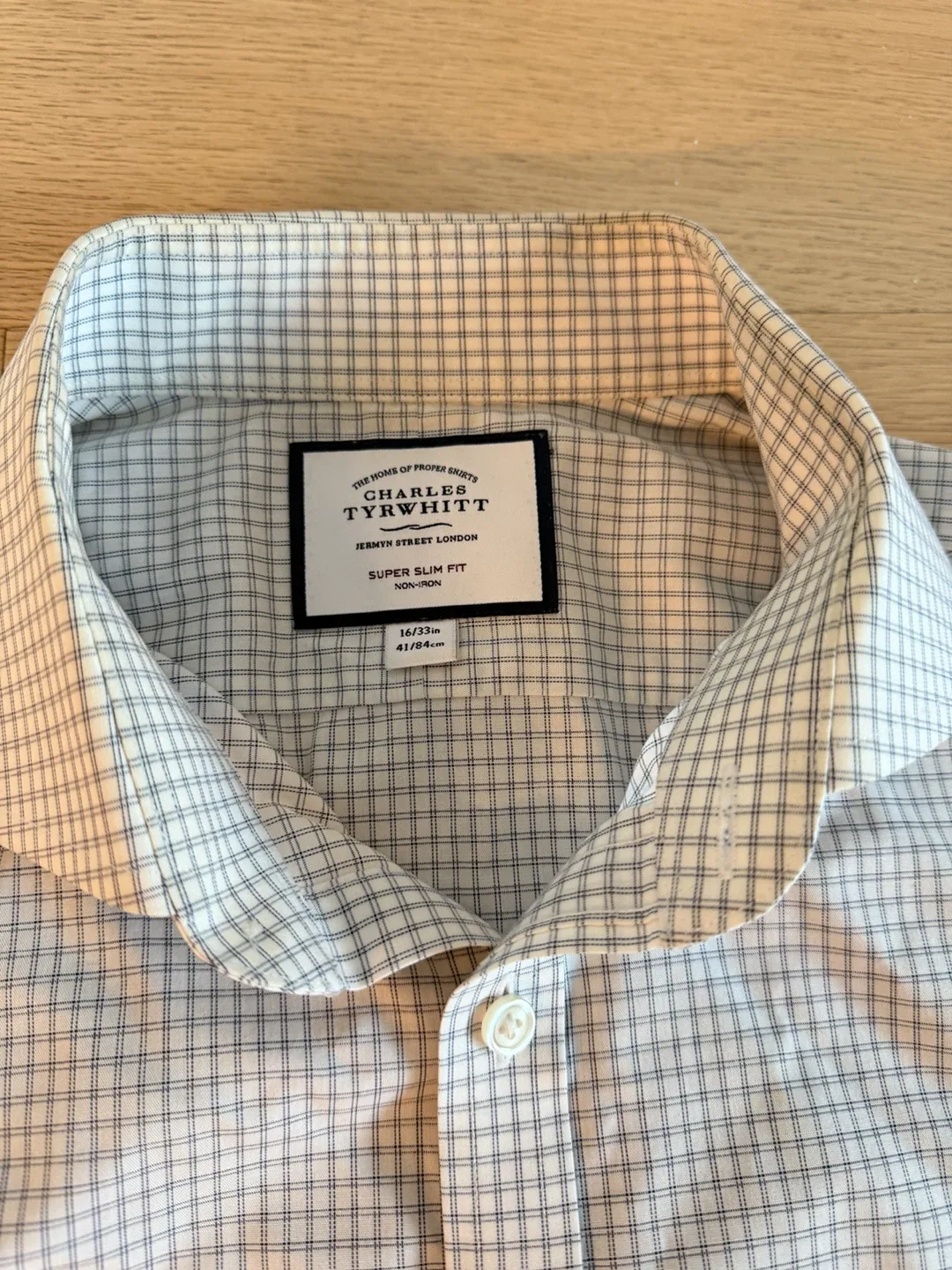 Charles Tyrwhitt Super Slim Fit Dress Shirt 16/33in - photo 3
