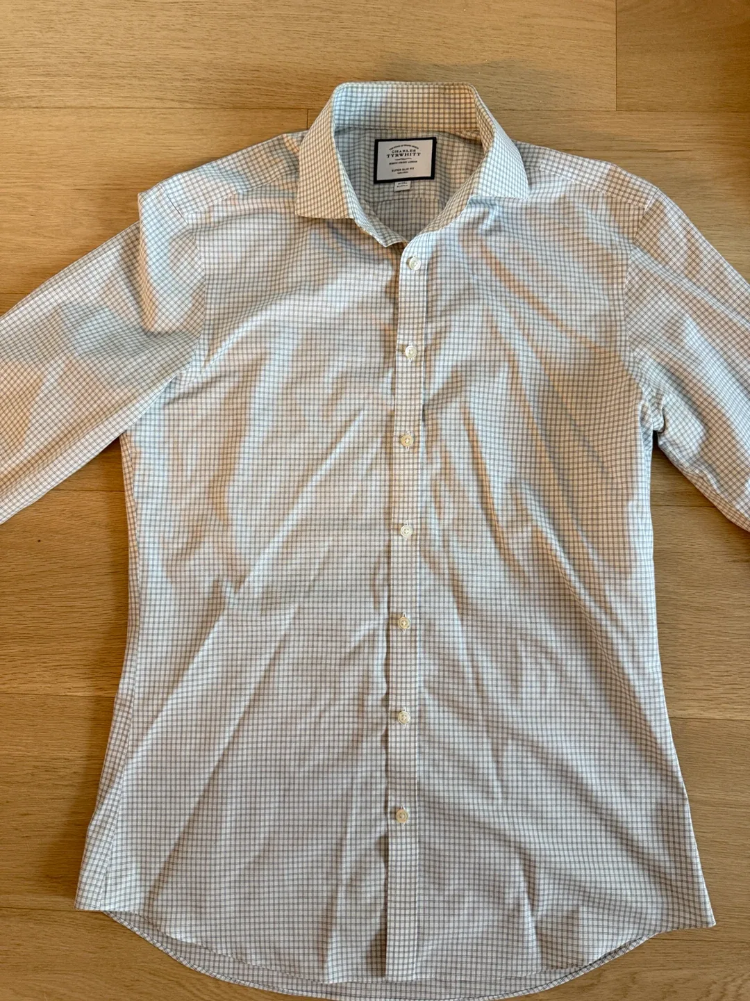 Charles Tyrwhitt Super Slim Fit Dress Shirt 16/33in - photo 4