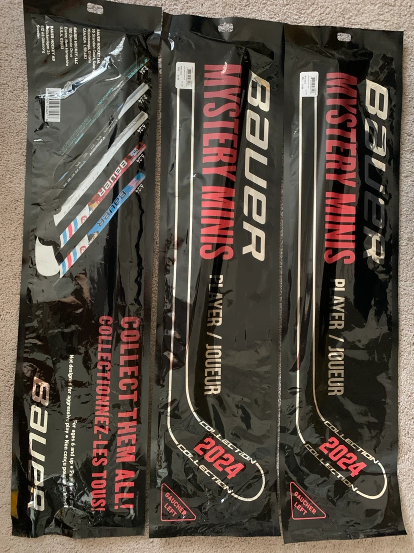 Bauer Mystery Minis Player Hockey Stick