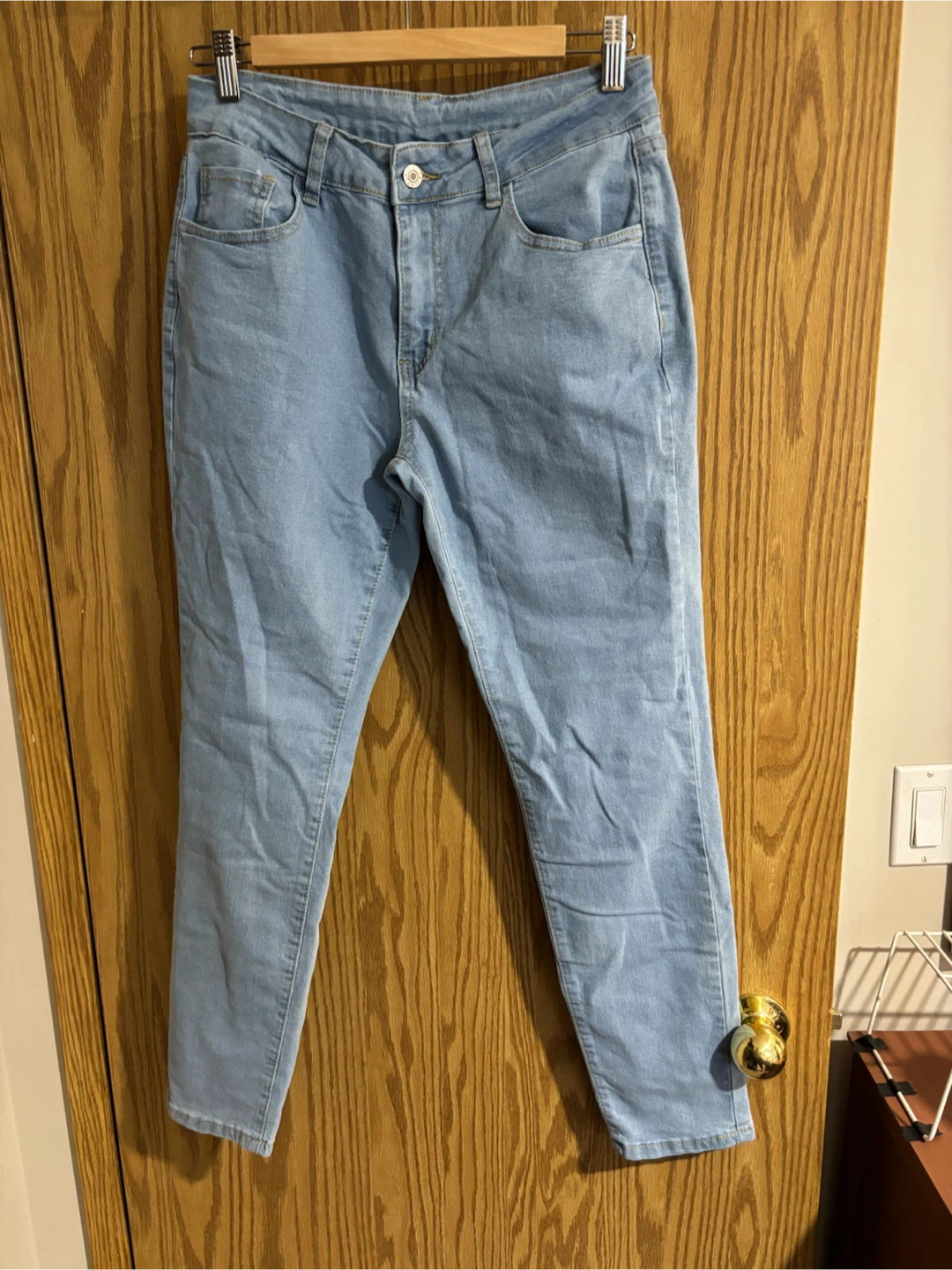 Light Wash Denim Jeans