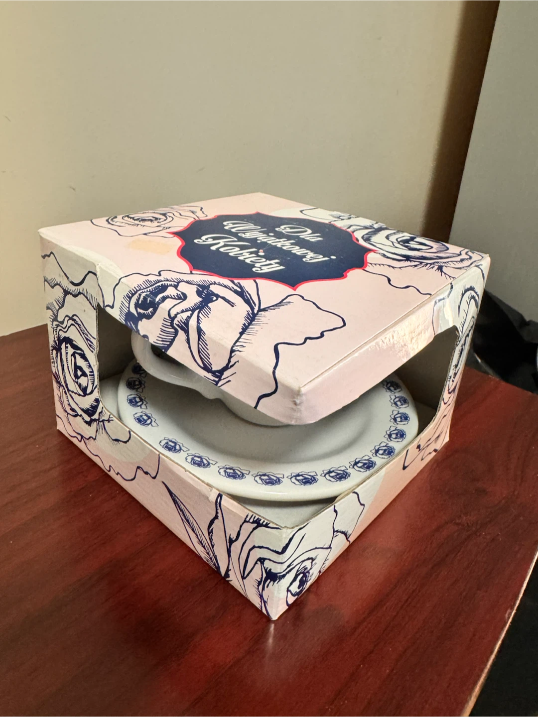 Ceramic Coffee Cup and Saucer Set - photo 2
