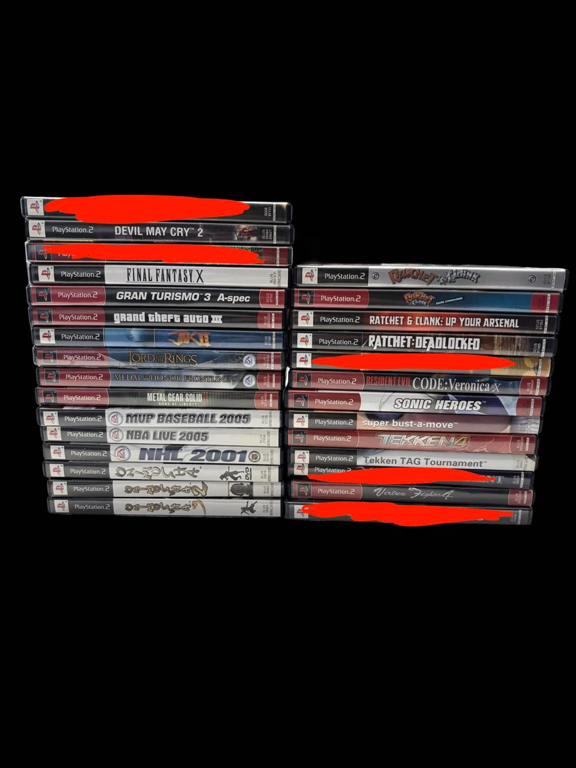 PlayStation 2 Video Game Collection