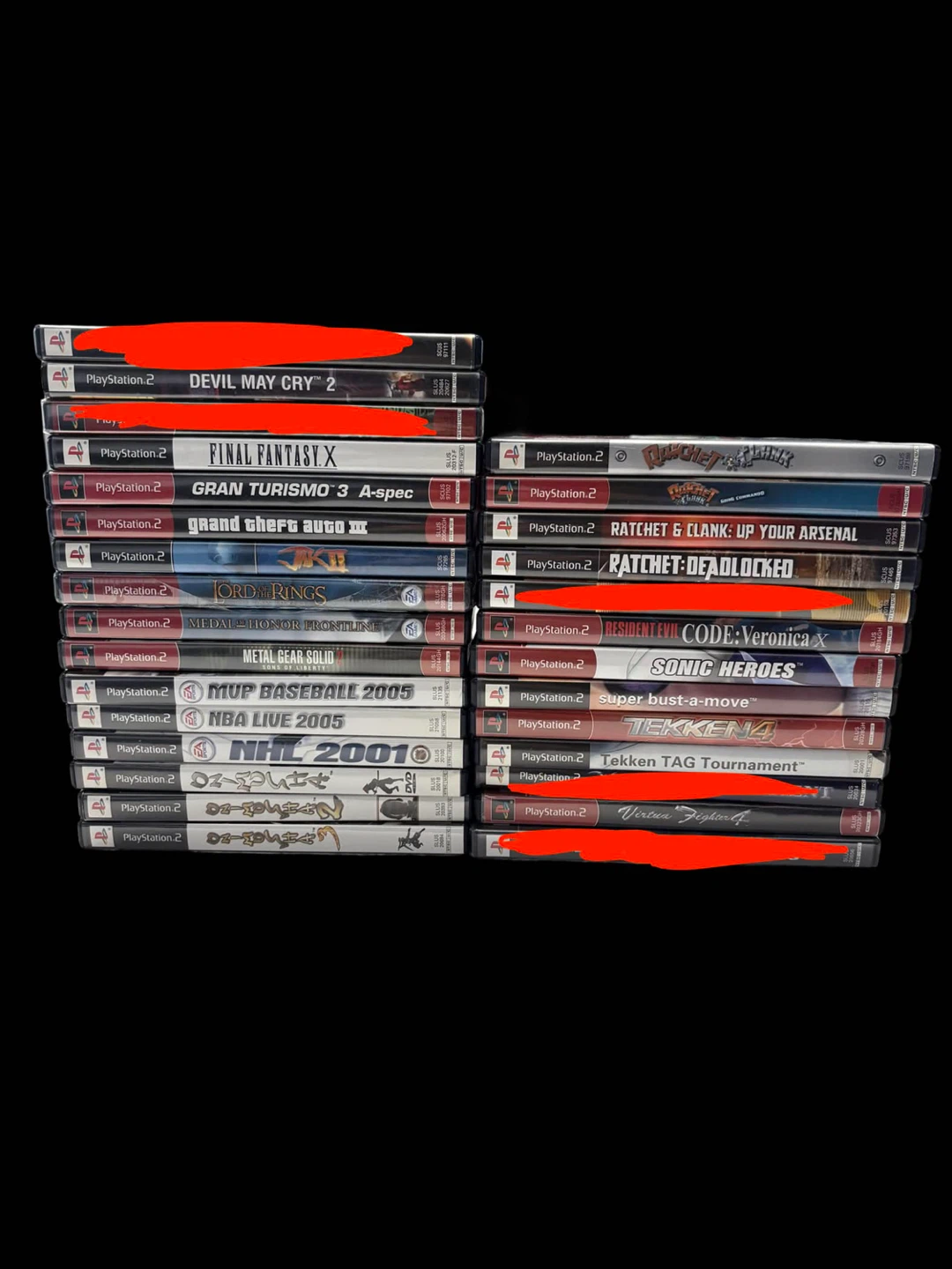 PlayStation 2 Video Game Collection