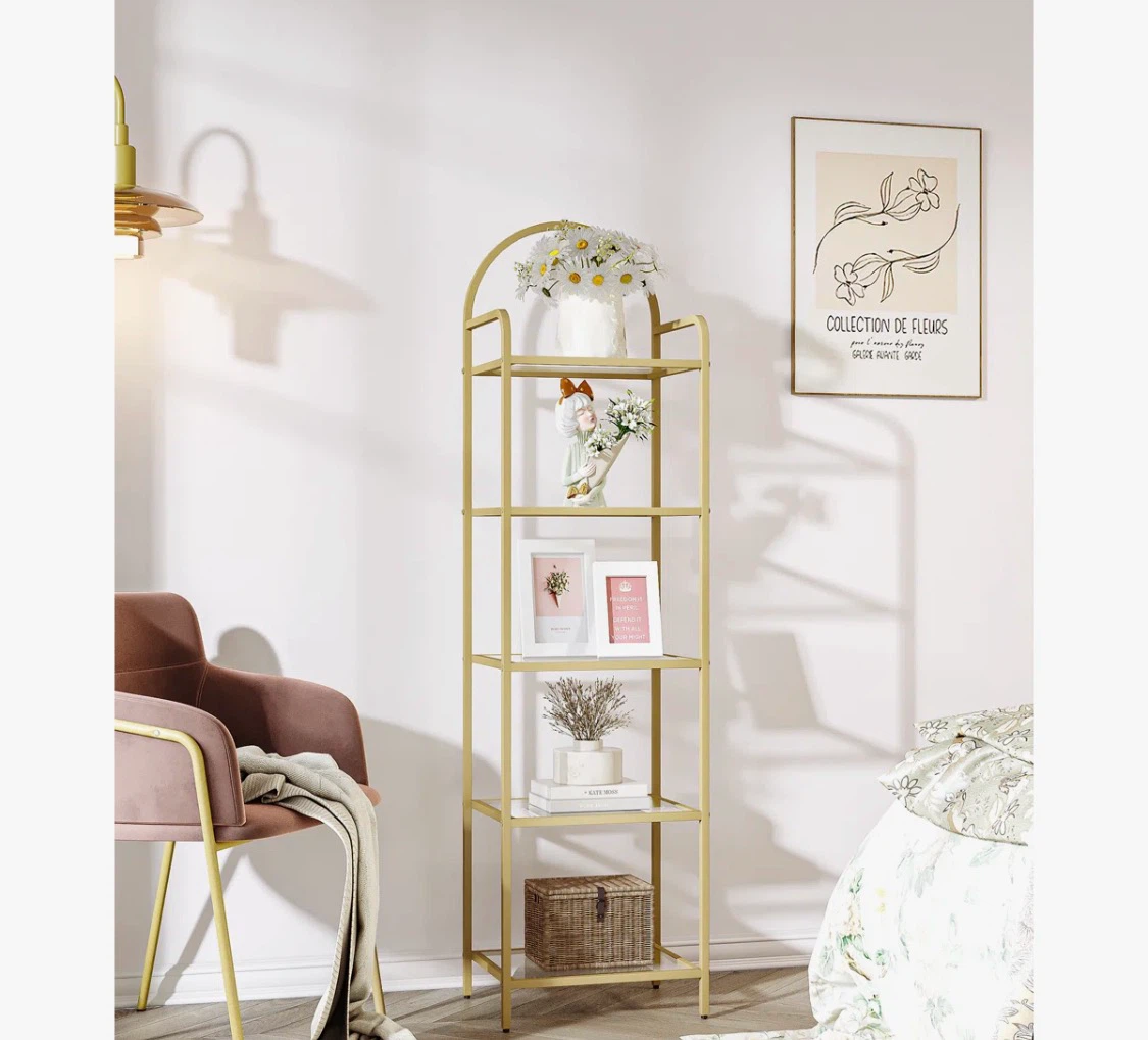 Gold Book Shelf