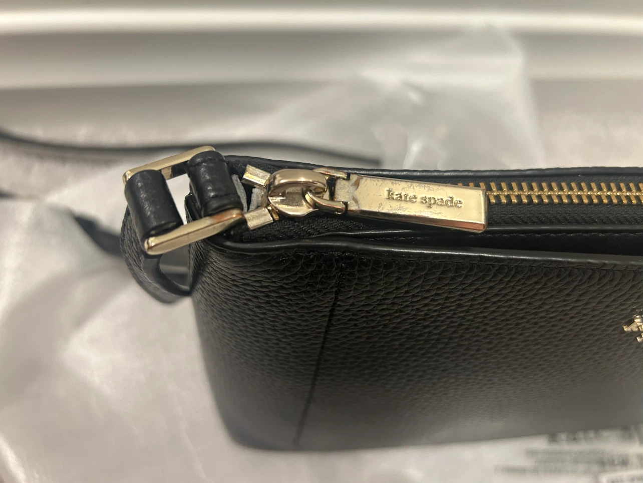 Kate Spade Black Pebble Leather Crossbody Bag - photo 2