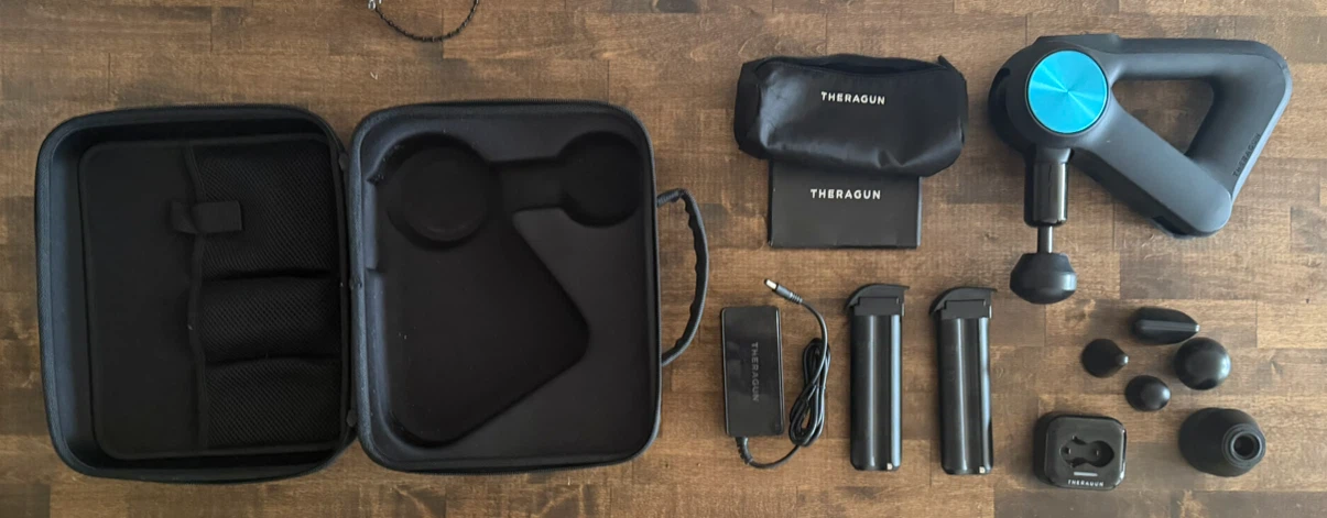 Theragun Pro Handheld Deep Tissue Massage Gun w/ Wall Mount - photo 2