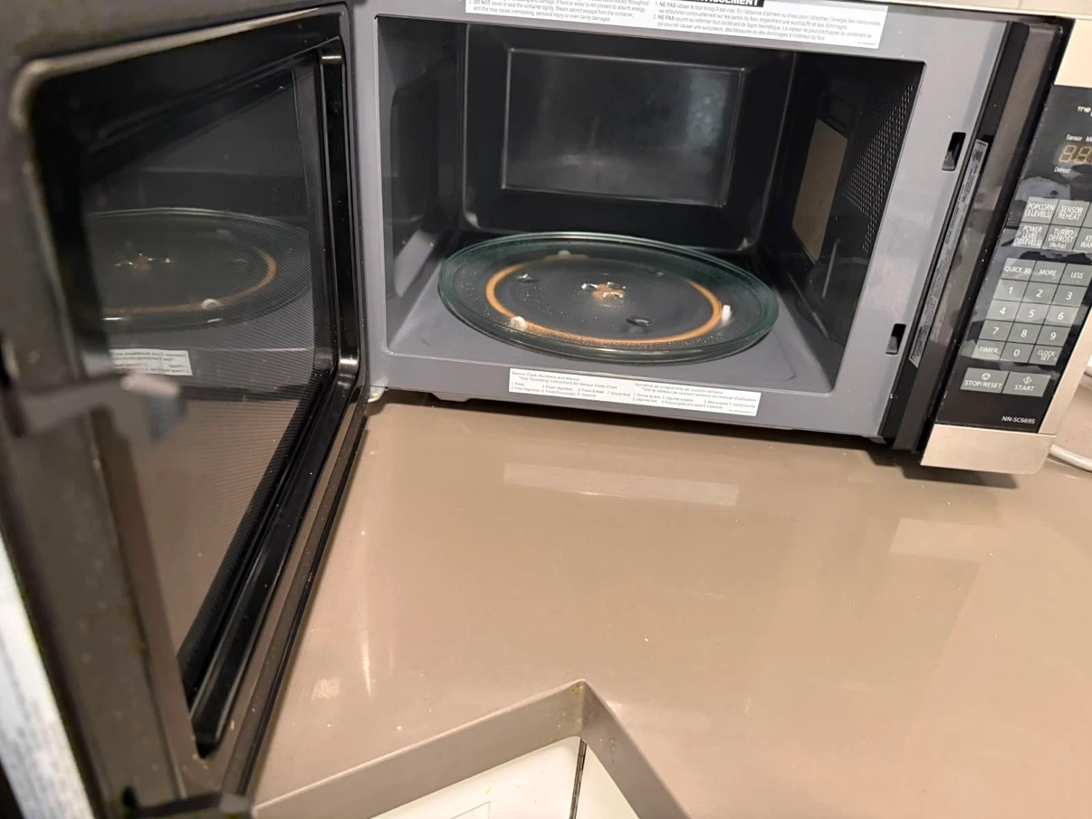 Panasonic Stainless Steel Microwave - photo 3