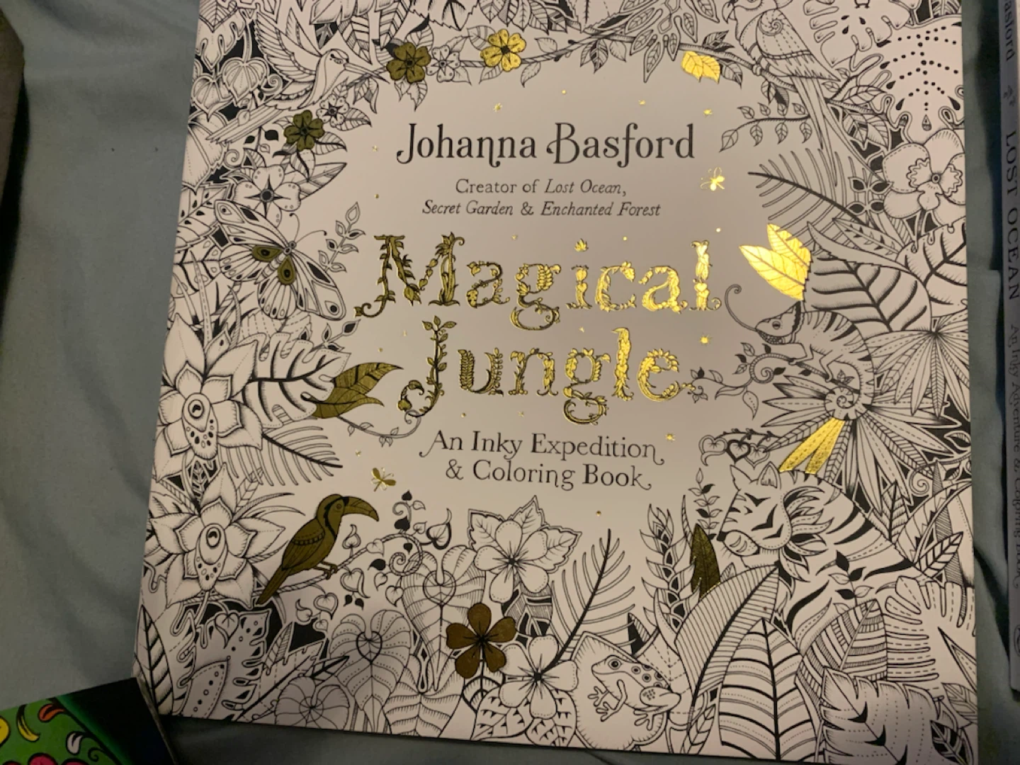 4 Adult colouring books with markers - photo 2