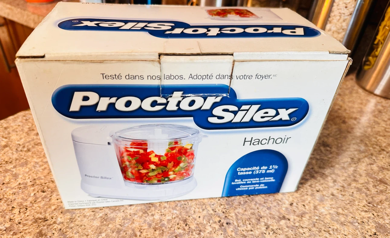 Proctor Silex 1 1/2 Cup Food Chopper White 72500R