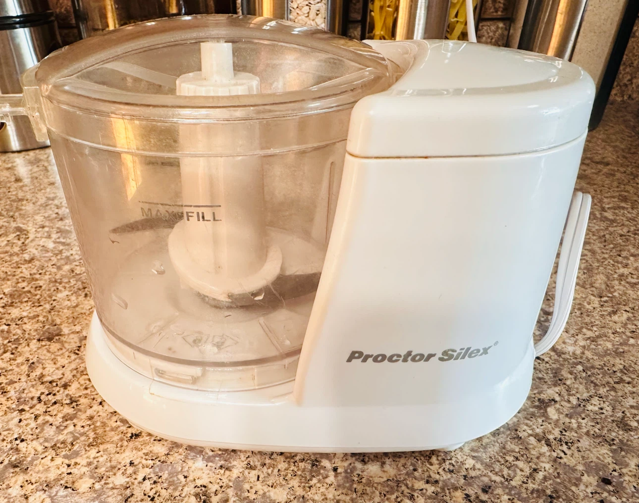 Proctor Silex 1 1/2 Cup Food Chopper White 72500R - photo 4