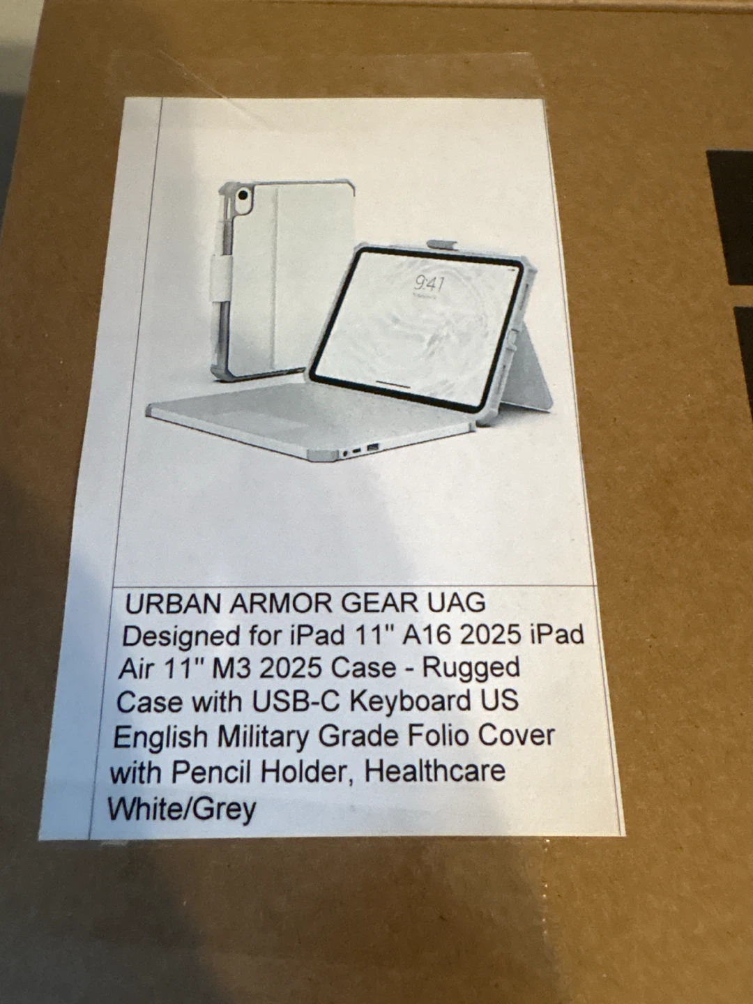 Urban Armor Gear UAG Case for iPad 11" A16 2025 with Keyboard