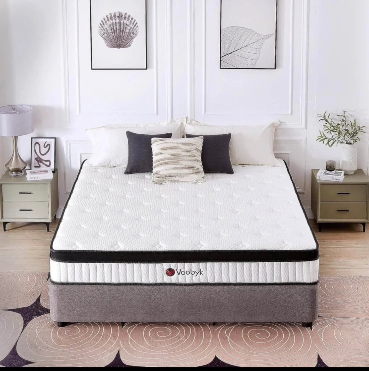 Vaobyk Mattress 12 inch Hybrid memory foam mattress Full - photo 2
