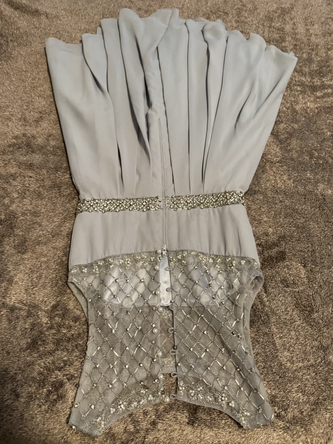 Light Blue Embellished Dress - photo 3