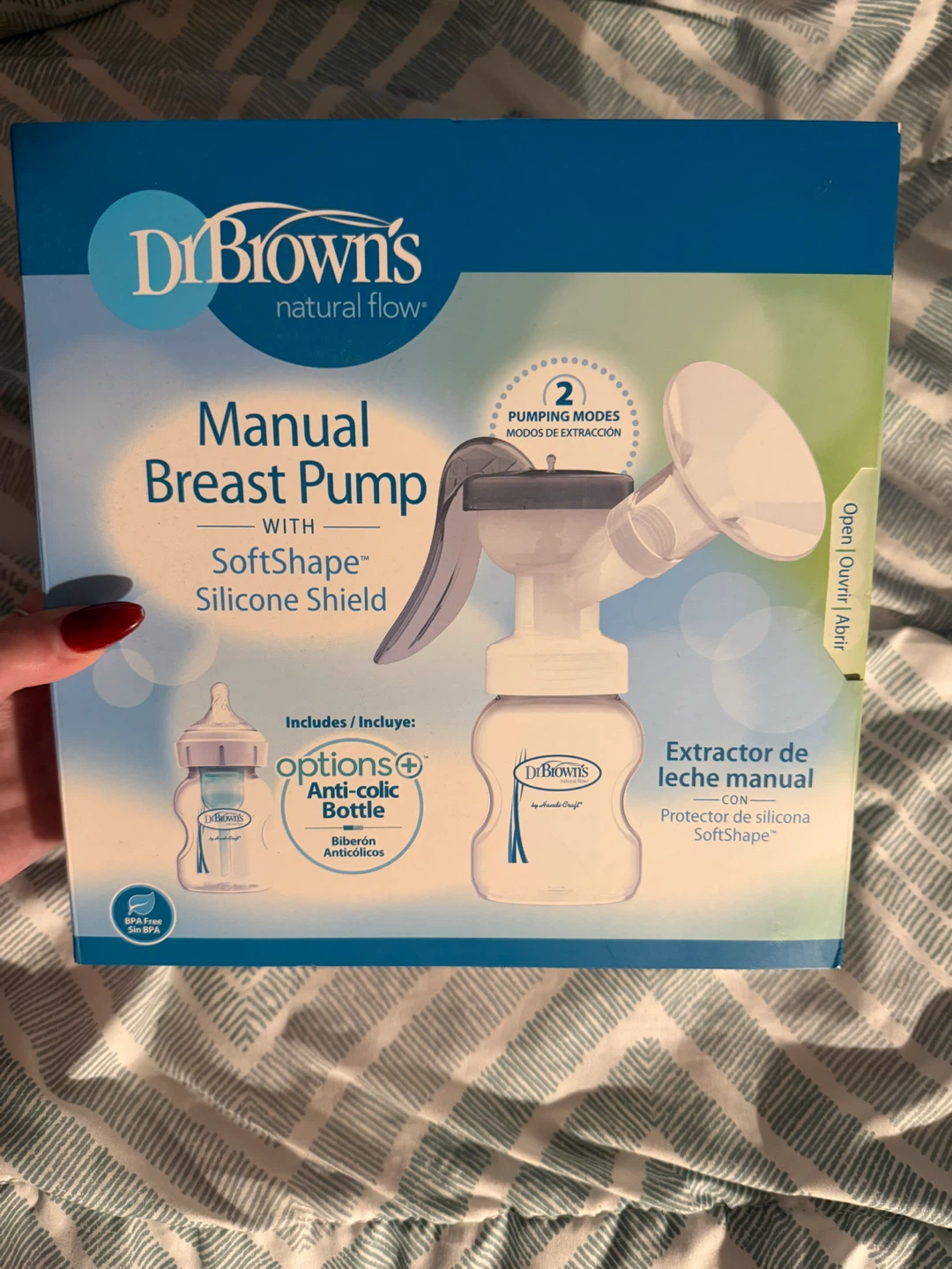Dr. Brown's Natural Flow Manual Breast Pump