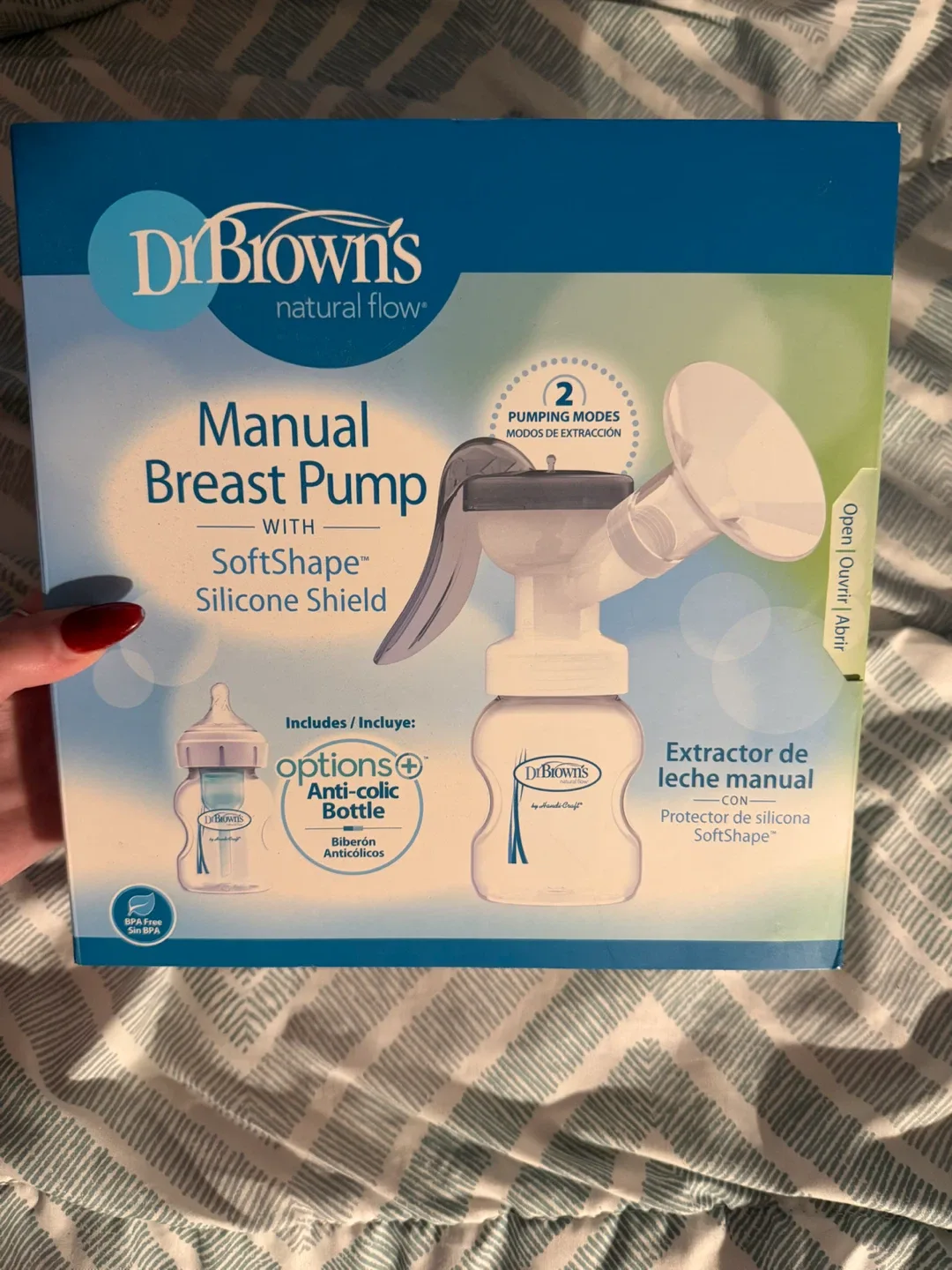 Dr. Brown's Natural Flow Manual Breast Pump