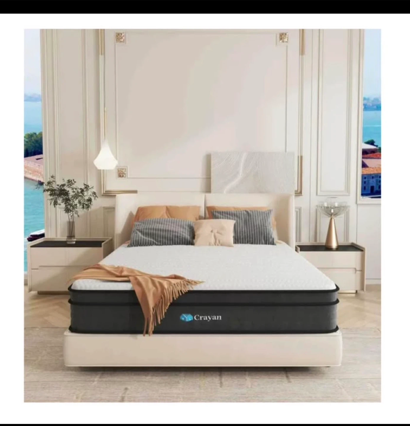 Crayan 12 Inch Memory Foam Mattress single/ FullSize - Brand New