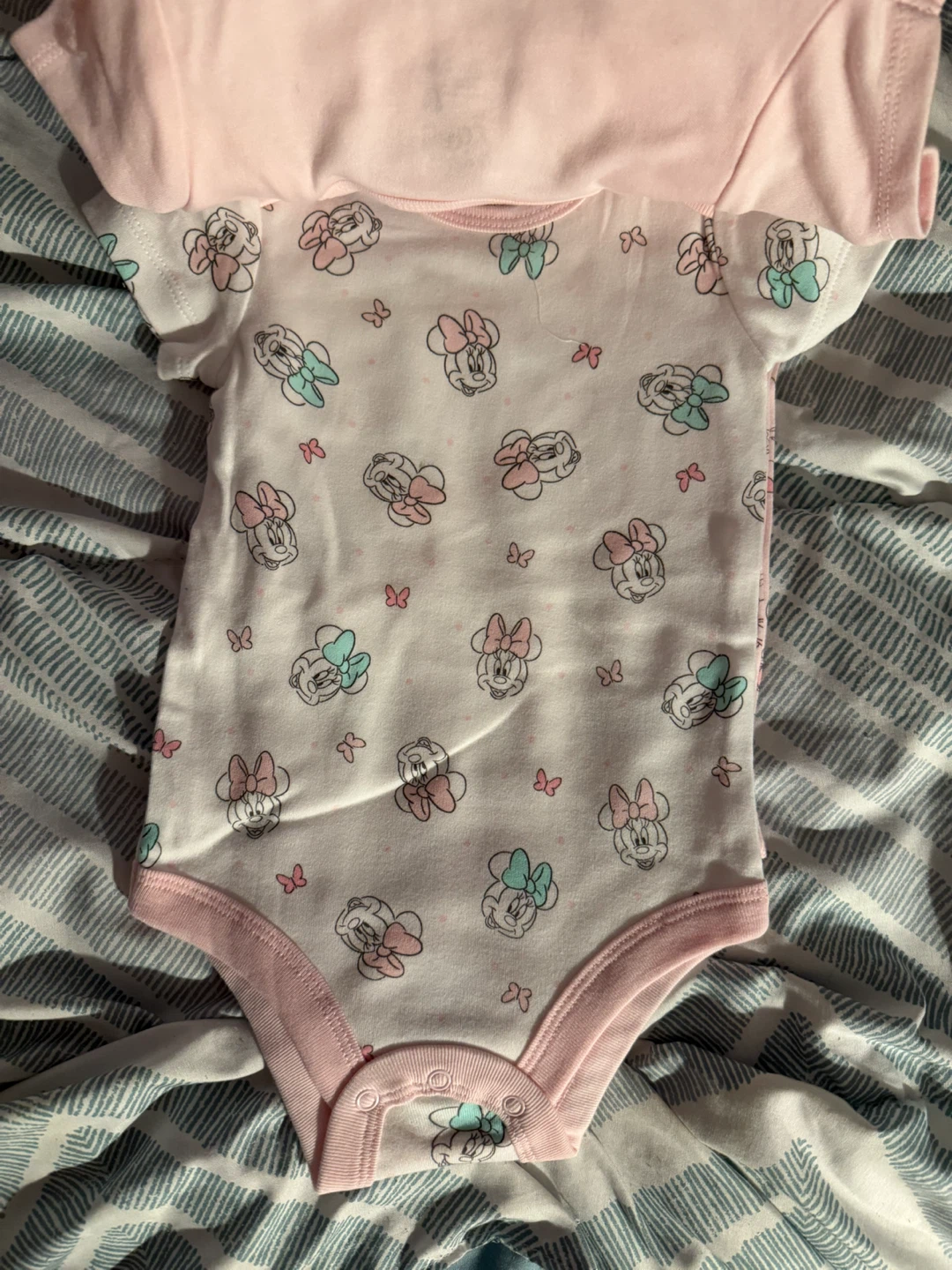 Disney Baby Minnie Mouse Bodysuits - 3-6 Months - photo 2