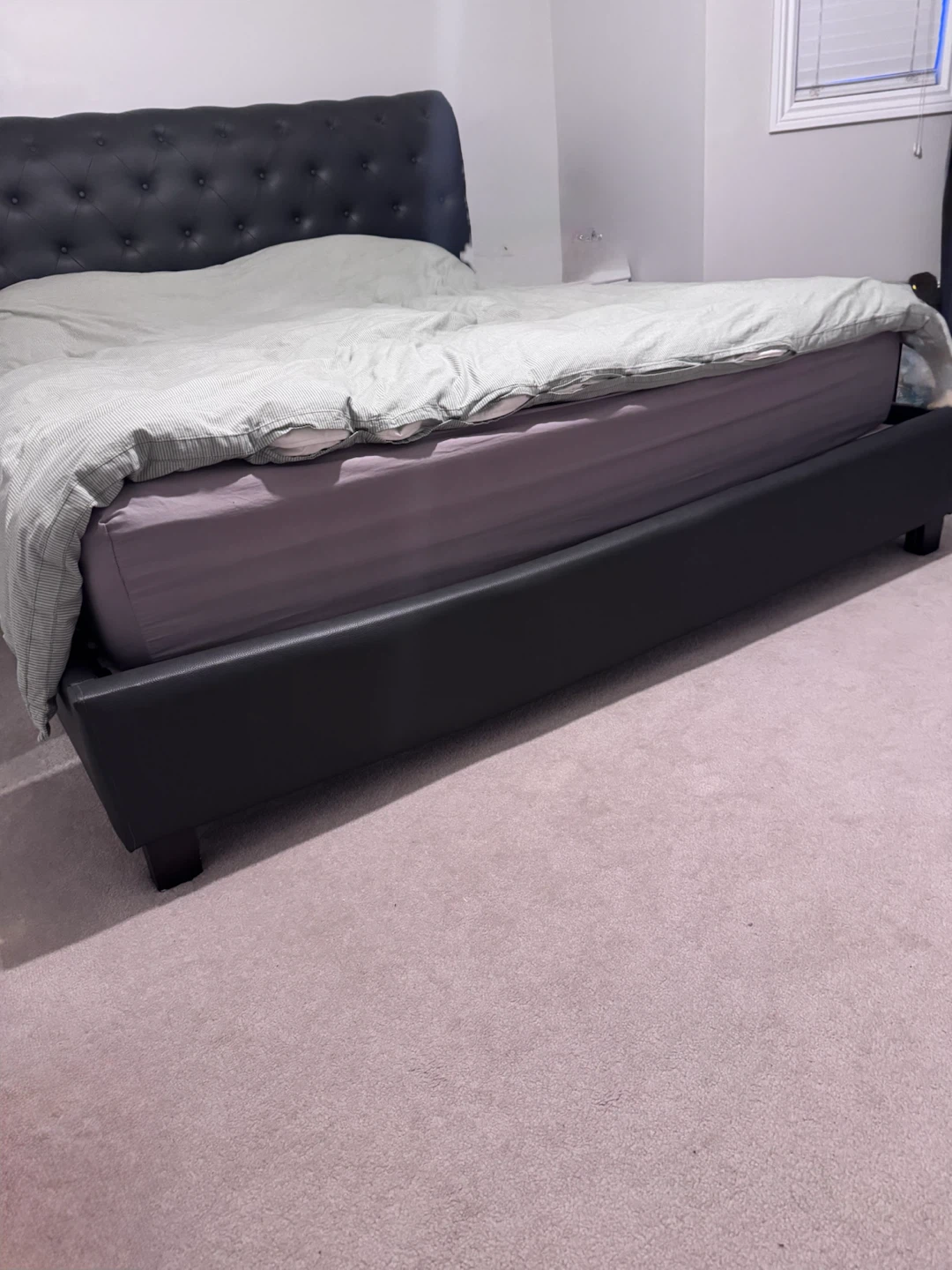 The Brick King Size Tulsa Upholstered Platform Bed - photo 3
