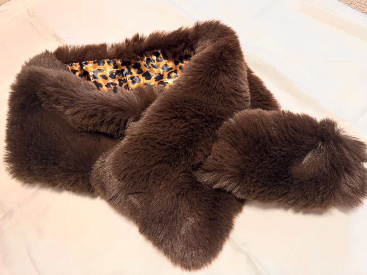 Adrienne Vittadini Faux Fur Scarf