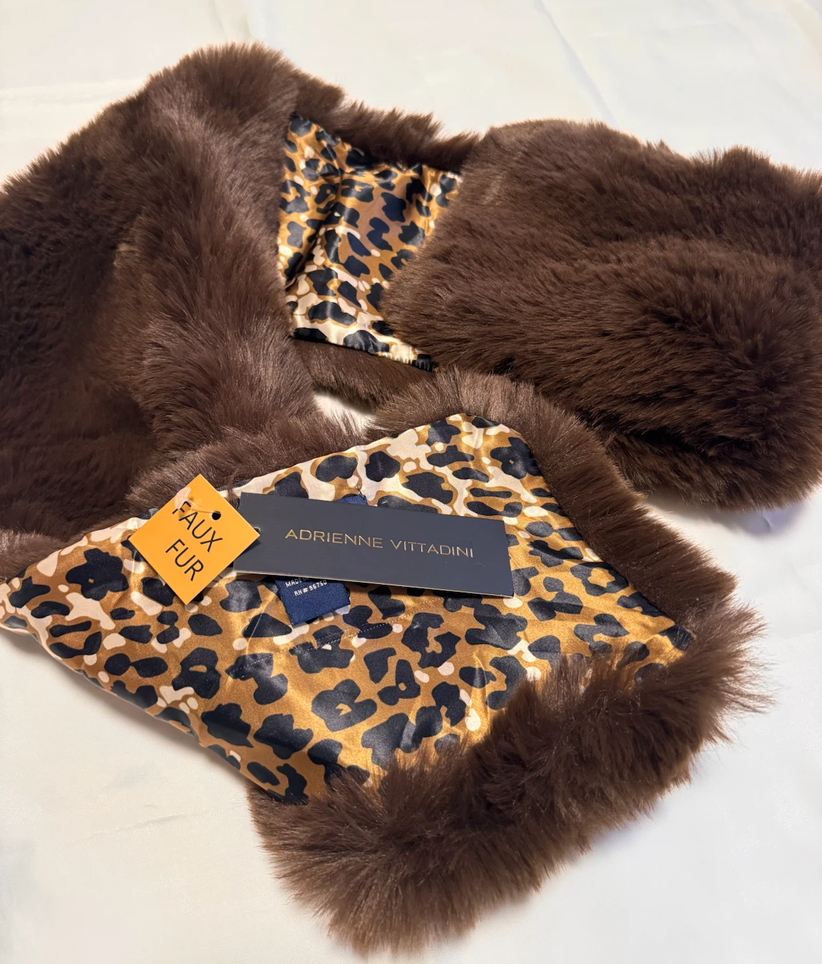 Adrienne Vittadini Faux Fur Scarf - photo 2