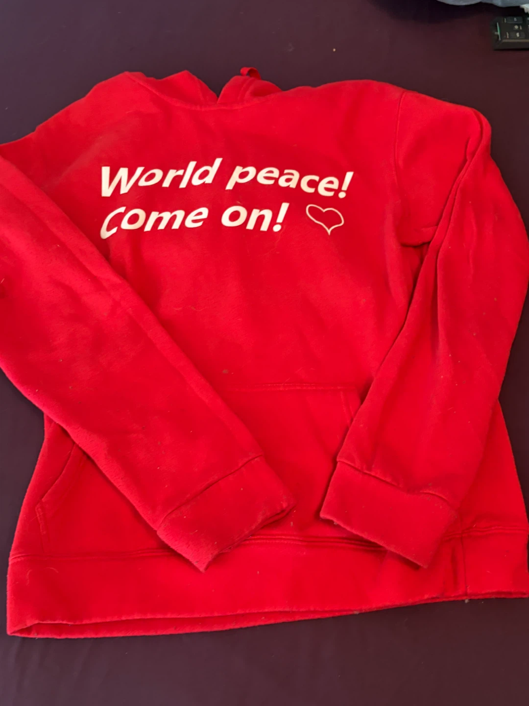 Kids Red Hoodie