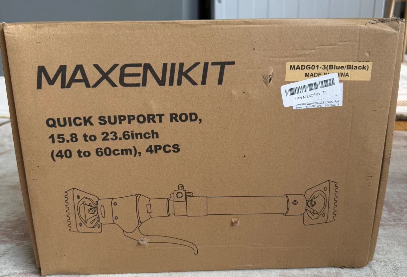 MAXENIKIT Quick Support Rods - 4 PCS - photo 2